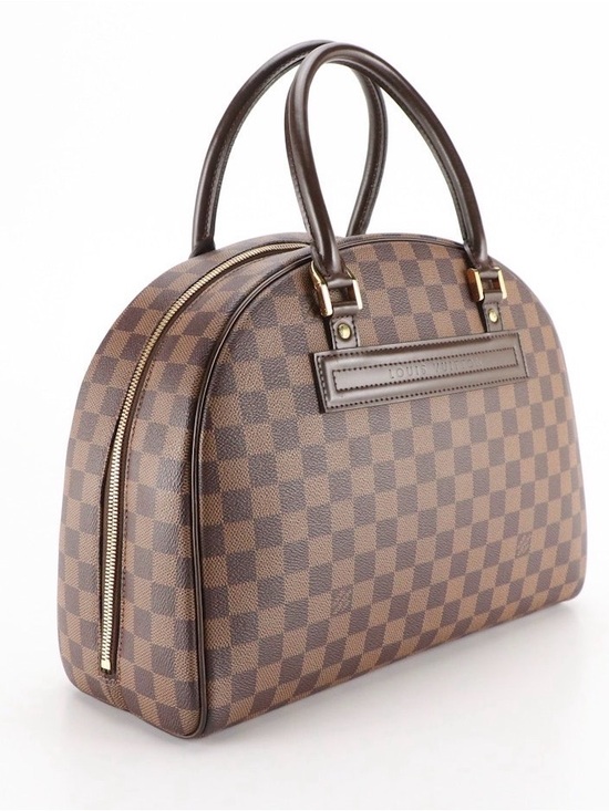 Louis Vuitton Nolita 35 Handbag in Damier Ebene Canvas and Leather - Picture 2 of 6